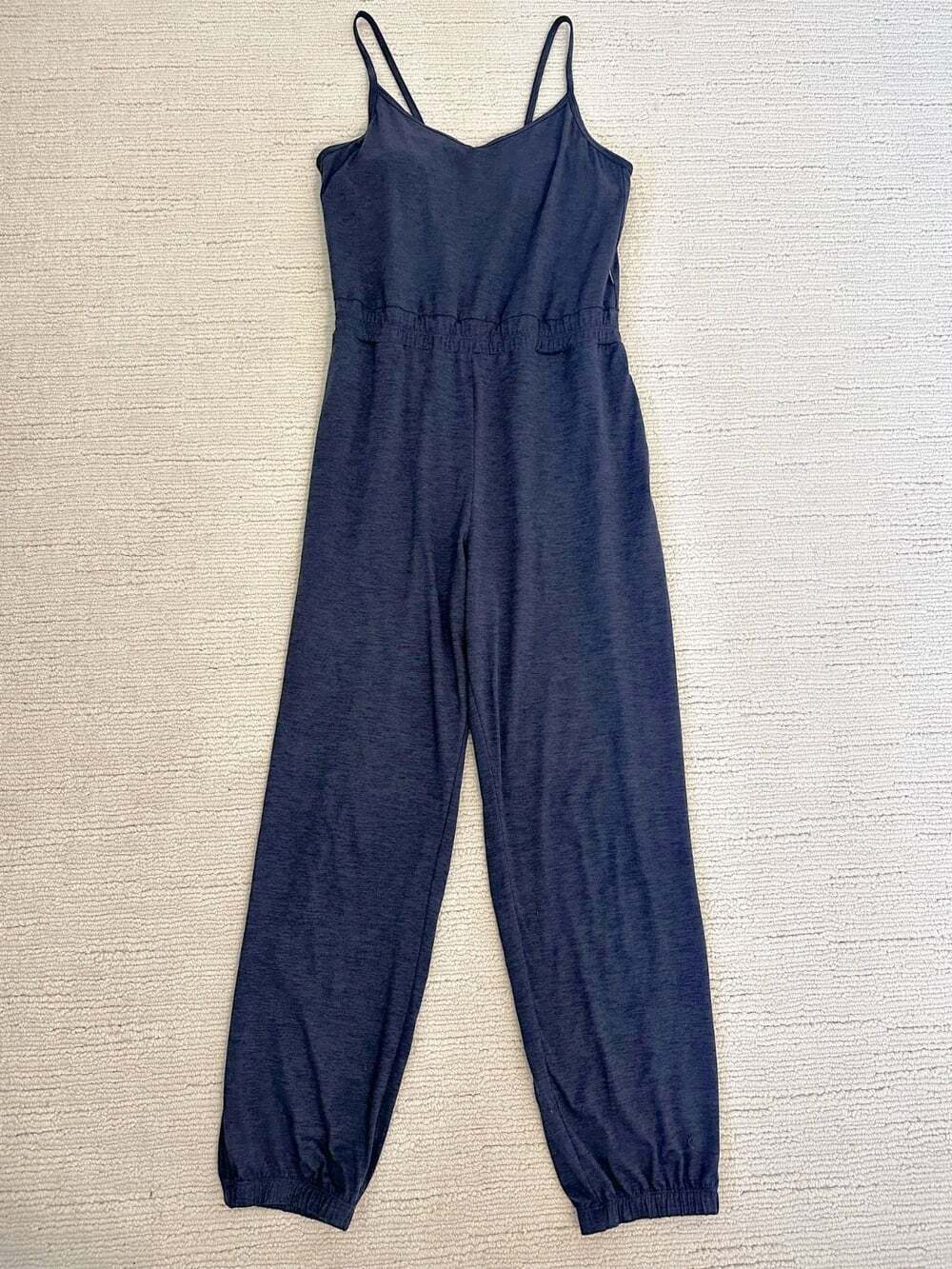VUORI Lux Size M Navy Blue Jogger Jumpsuit Athleisure Travel Comfy - Picture 3 of 14